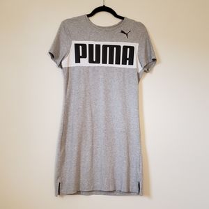 Gray Puma T-shirt Dress size-XL